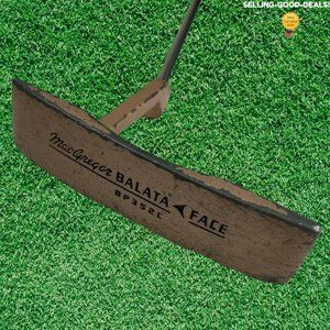 Right-Handed MacGregor Balata Face Putter Model BP352L  Steel Shaft 34.5"